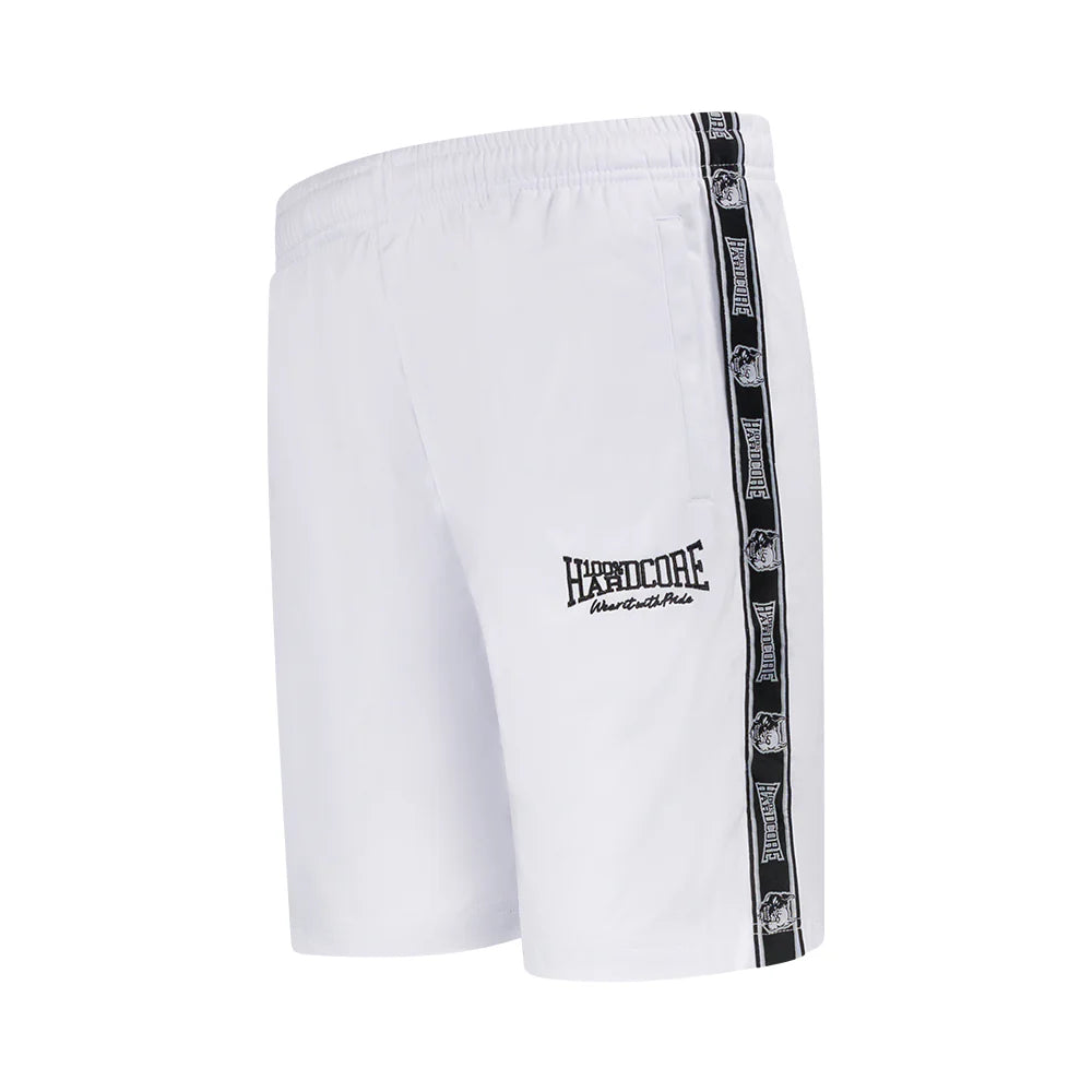 Track Pants Short 100% Hardcore „Essential” White